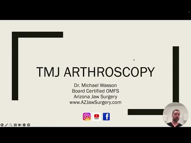 TMJ Arthroscopy Video Thumbnail